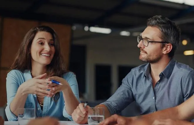 Equipo de trabajo de una pyme